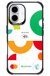 SimplePay White - Apple iPhone 16