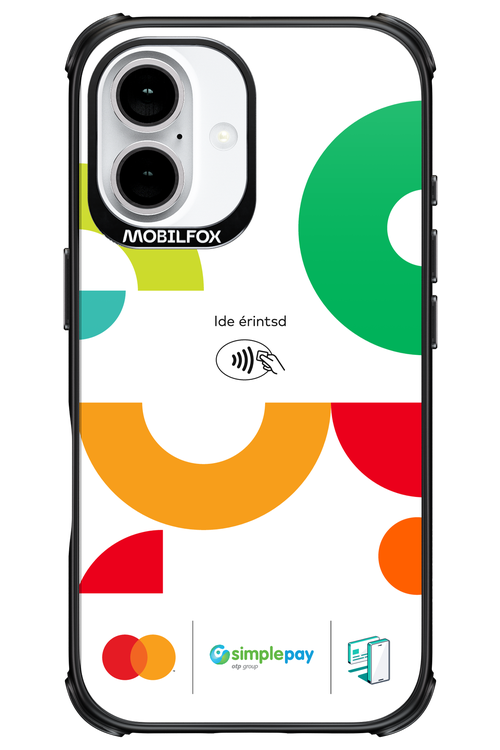 SimplePay White - Apple iPhone 16