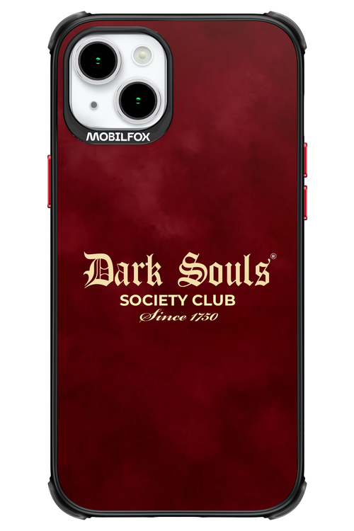 Dark Souls (Burgundy) - Apple iPhone 15 Plus