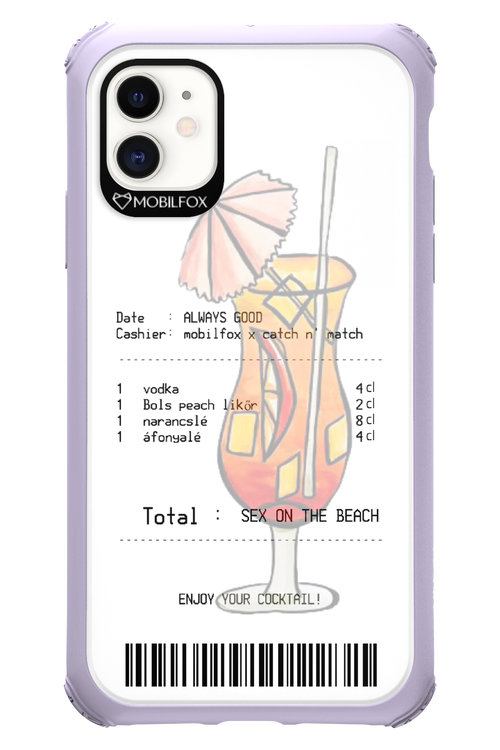 sex on the beach koktél - Apple iPhone 11