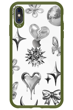 Silver Zone Transparent - Apple iPhone XS Max