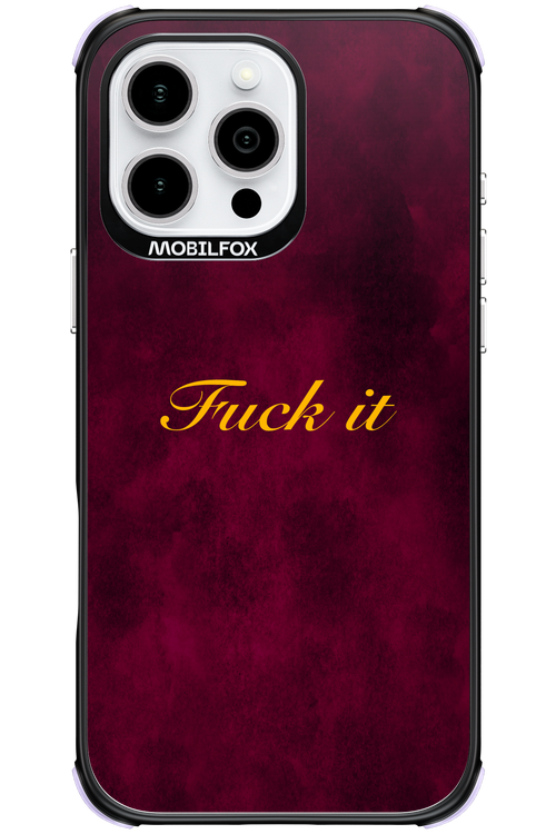 Fuck Itt - Apple iPhone 16 Pro Max