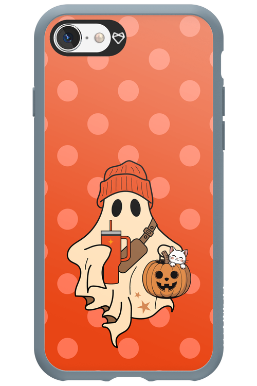 Ghost Girl (Orange) - Apple iPhone SE 2020