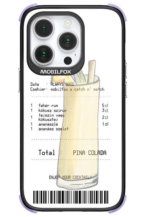 pina colada koktél - Apple iPhone 14 Pro
