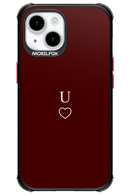 U Burgundia 2.0 - Apple iPhone 15
