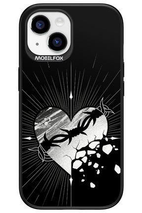 Fehér Szív - Apple iPhone 15