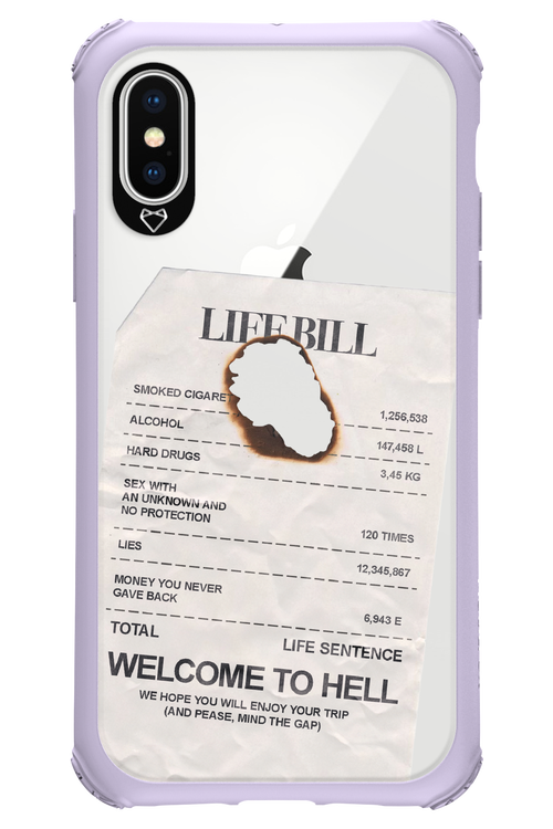 Life Bill - Apple iPhone X