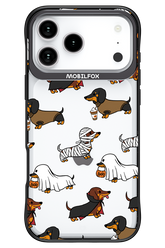 Scary Dachshund (Transparent) - Apple iPhone 17 Pro Max