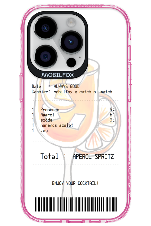 aperol spritz koktél - Apple iPhone 14 Pro