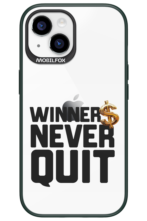Winners Never Quit - Apple iPhone 15