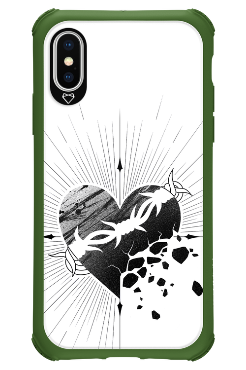 Fekete Szív 2.0 - Apple iPhone X