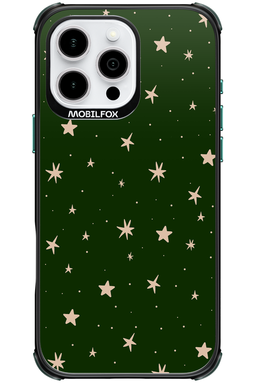 Forest Green Stars - Apple iPhone 16 Pro Max
