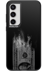 Money Burn B&W - Samsung Galaxy S24+