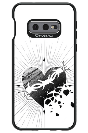 Fekete Szív - Samsung Galaxy S10e