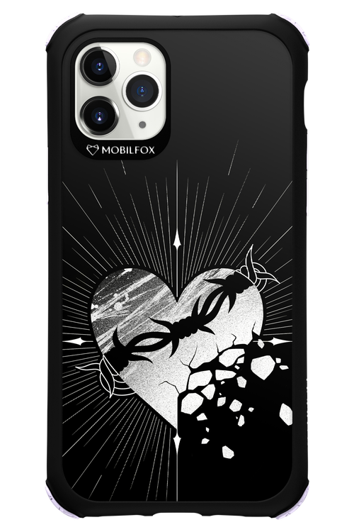 Fehér Szív - Apple iPhone 11 Pro