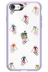 Snow Motion (Transparent) - Apple iPhone SE 2020