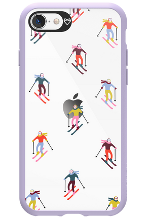 Snow Motion (Transparent) - Apple iPhone SE 2020