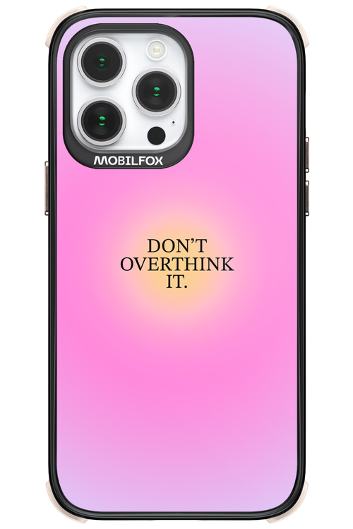 Don't Overthink It - Apple iPhone 14 Pro Max