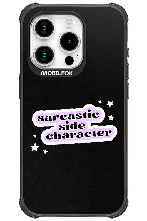 Sarcastic Black - Apple iPhone 15 Pro