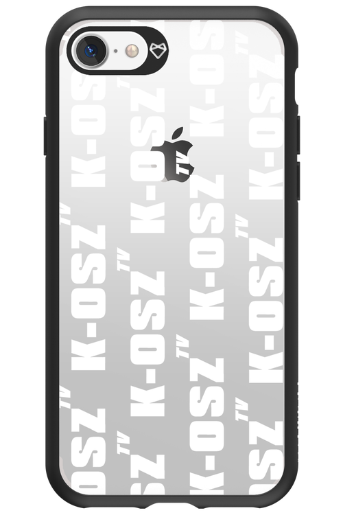 K-osz Transparent White - Apple iPhone 7