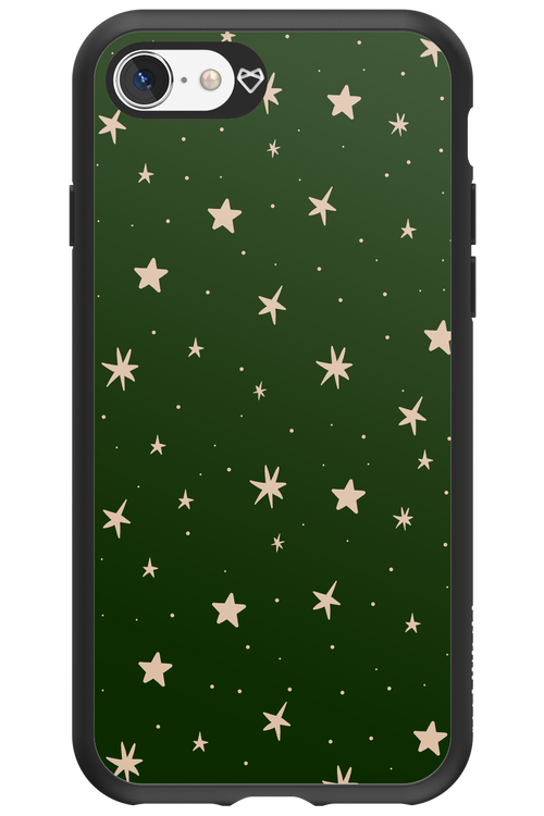 Forest Green Stars - Apple iPhone SE 2020