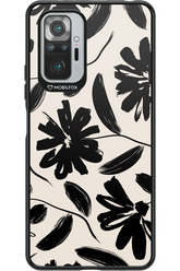 Monochrome Flowerss - Xiaomi Redmi Note 10S