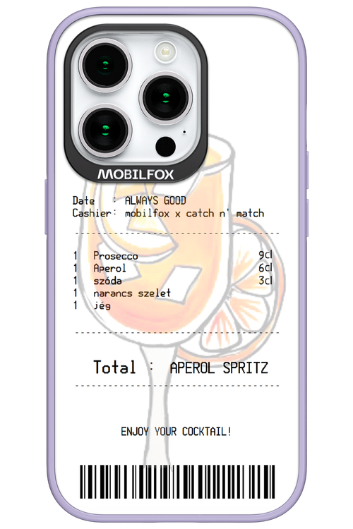 aperol spritz koktél - Apple iPhone 15 Pro