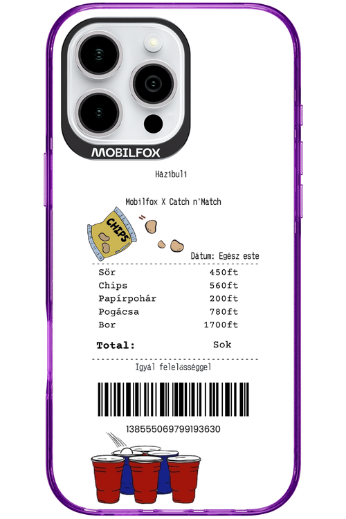 házibuli - Apple iPhone 16 Pro Max