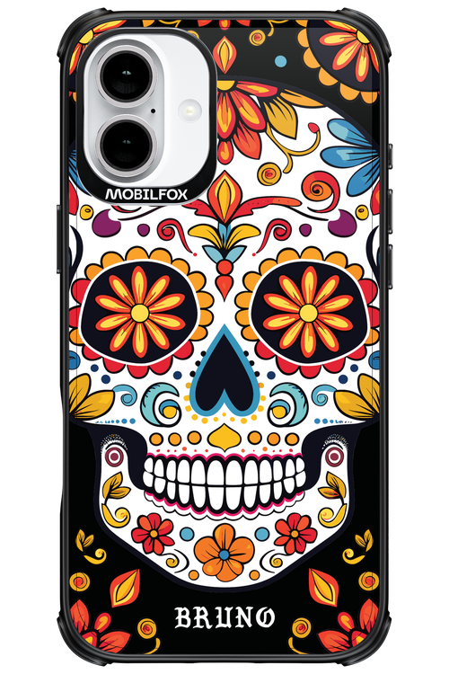 Sugar Skull - Apple iPhone 16 Plus