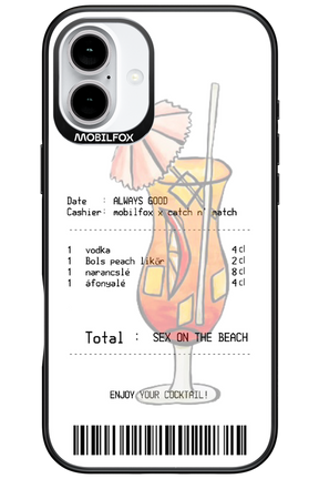 sex on the beach koktél - Apple iPhone 16 Plus
