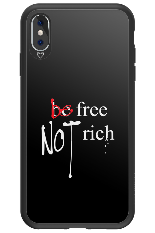 Be Free Black - Apple iPhone XS Max