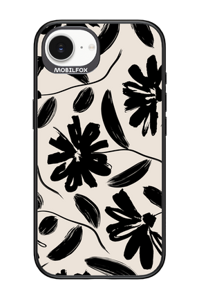 Monochrome Flowerss - Apple iPhone 16e