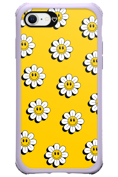 Smiley Flowers - Apple iPhone 8