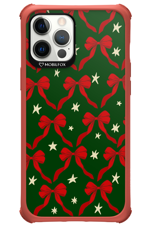 Bow & Stars (Green) - Apple iPhone 12 Pro Max