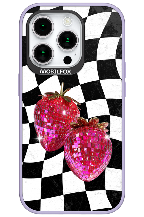 Disco Strawberry 2.0 - Apple iPhone 15 Pro