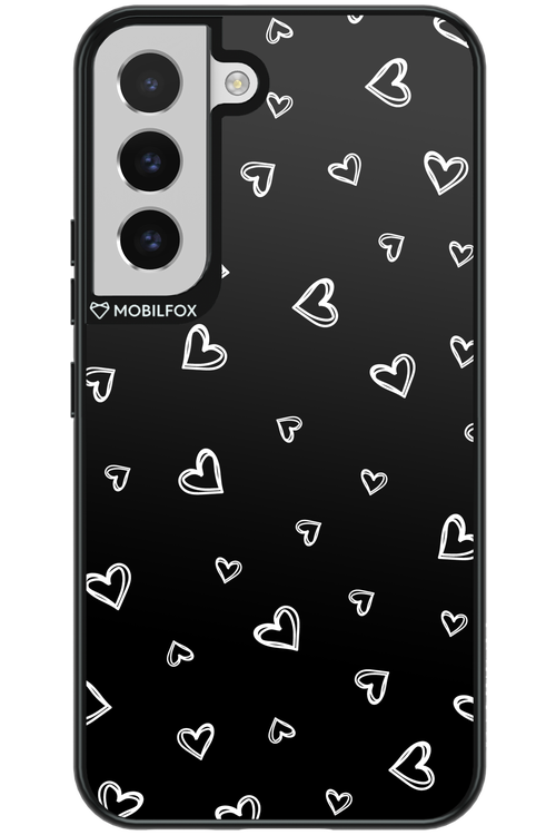 Monochrome Hearts 2.0 - Samsung Galaxy S22
