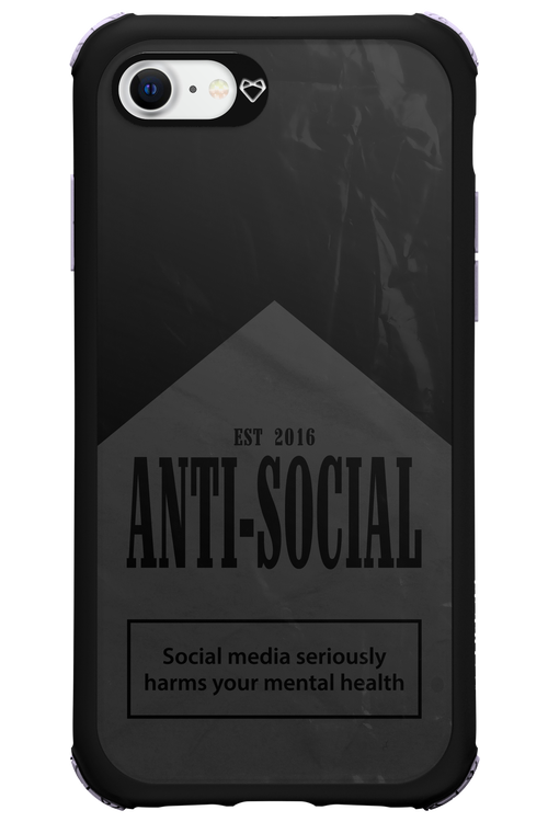 ANTI-SOCIAL (BLVCK) 2.0 - Apple iPhone SE 2020
