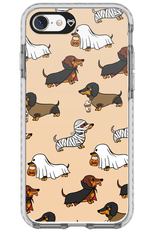 Scary Dachshund - Apple iPhone SE 2020