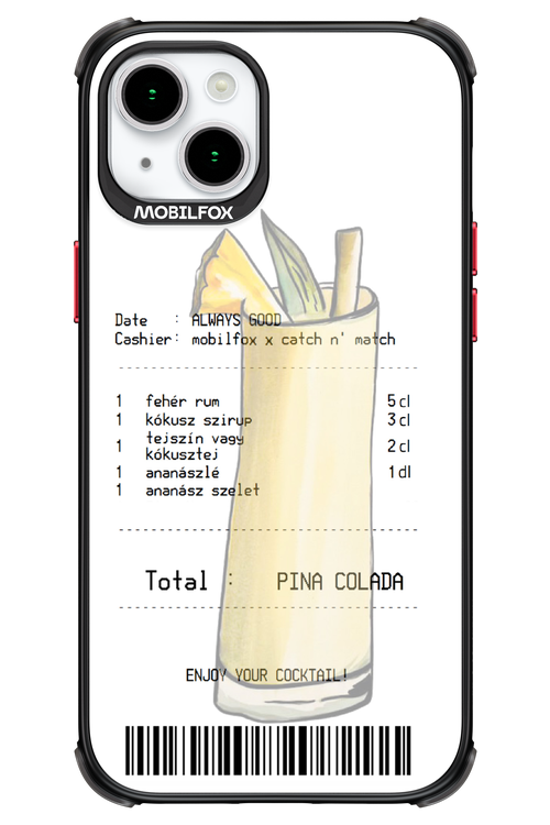 pina colada koktél - Apple iPhone 15 Plus