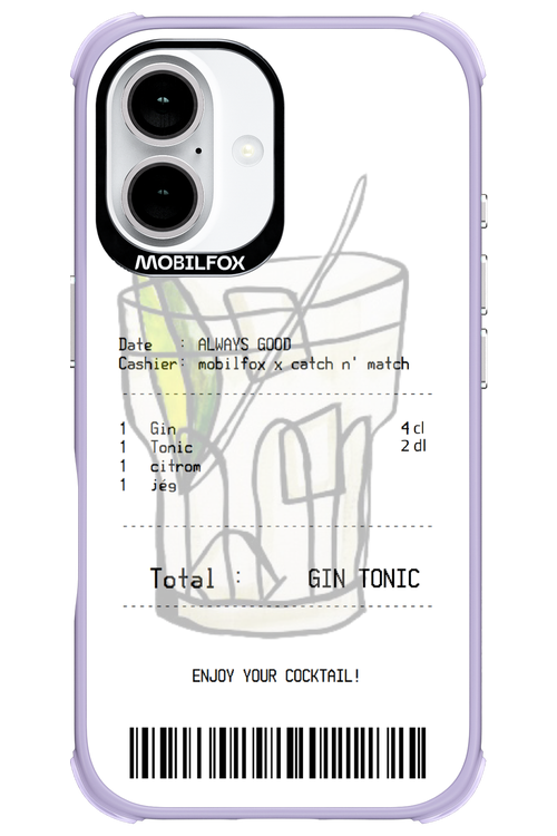 gin tonik - Apple iPhone 16