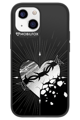 Fehér Szív 2.0 - Apple iPhone 13 Mini