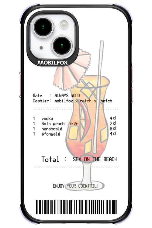 sex on the beach koktél - Apple iPhone 15