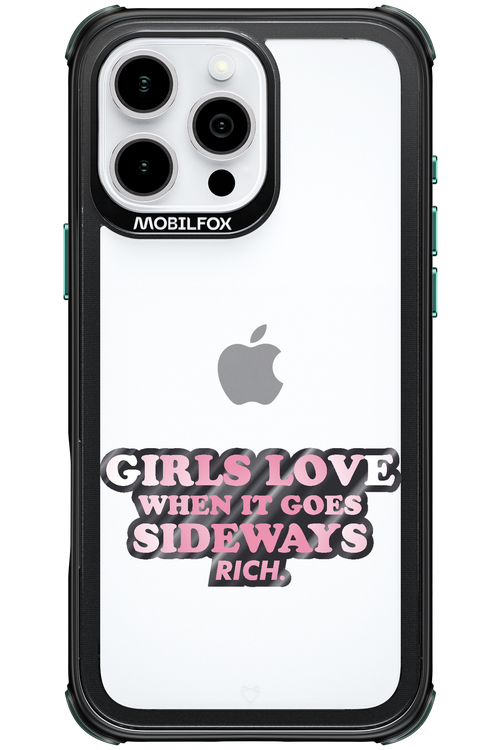 When it goes sideways - Apple iPhone 16 Pro Max