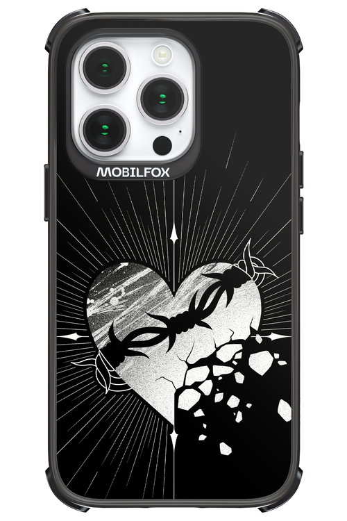 Fehér Szív - Apple iPhone 14 Pro