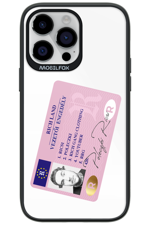 Vezetői engedély - Apple iPhone 14 Pro Max