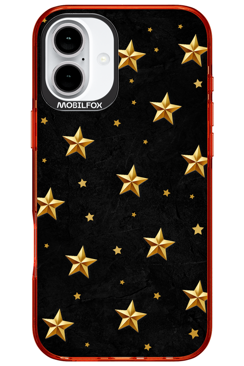 Golden Stars - Apple iPhone 16 Plus