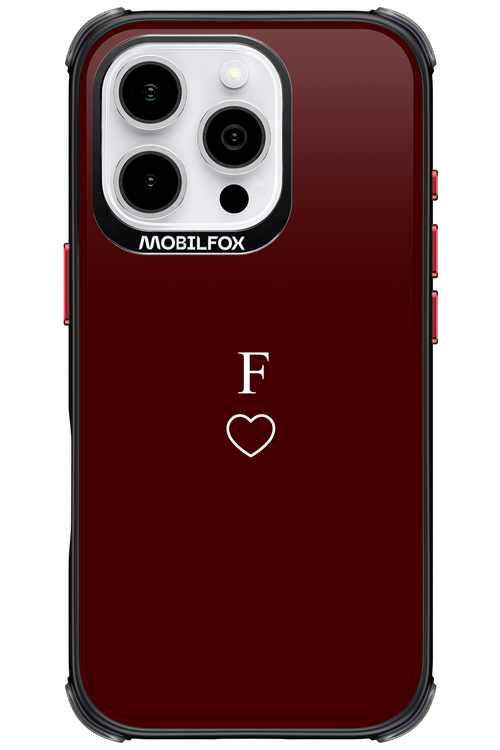 F Burgundia 2.0 - Apple iPhone 16 Pro