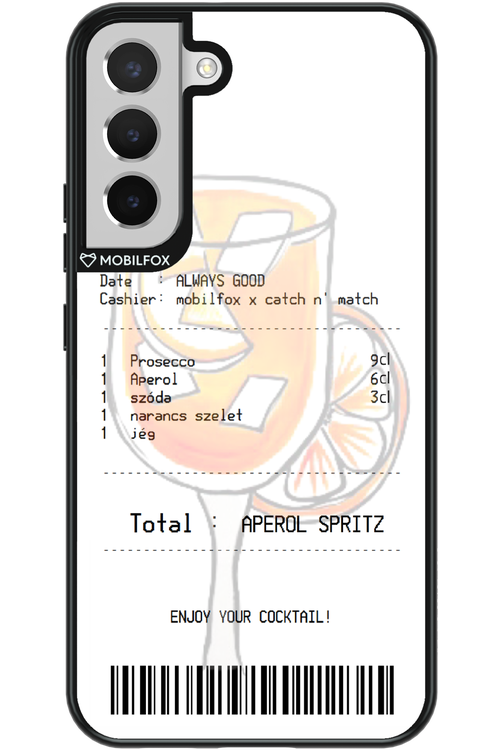 aperol spritz koktél - Samsung Galaxy S22+