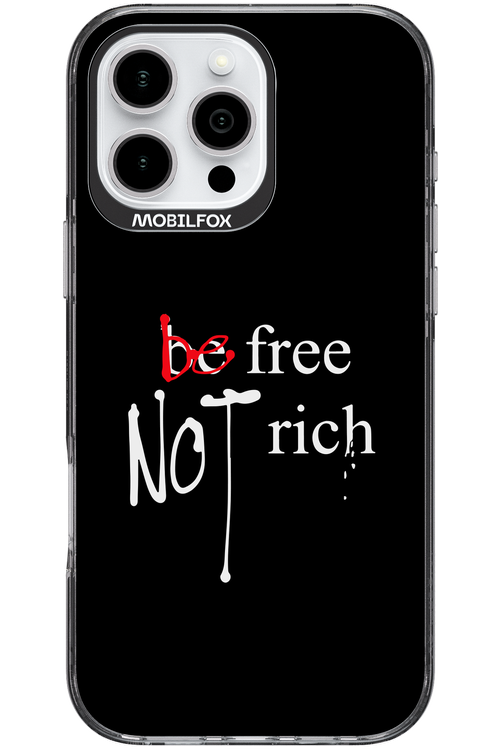 Be Free Black - Apple iPhone 16 Pro Max