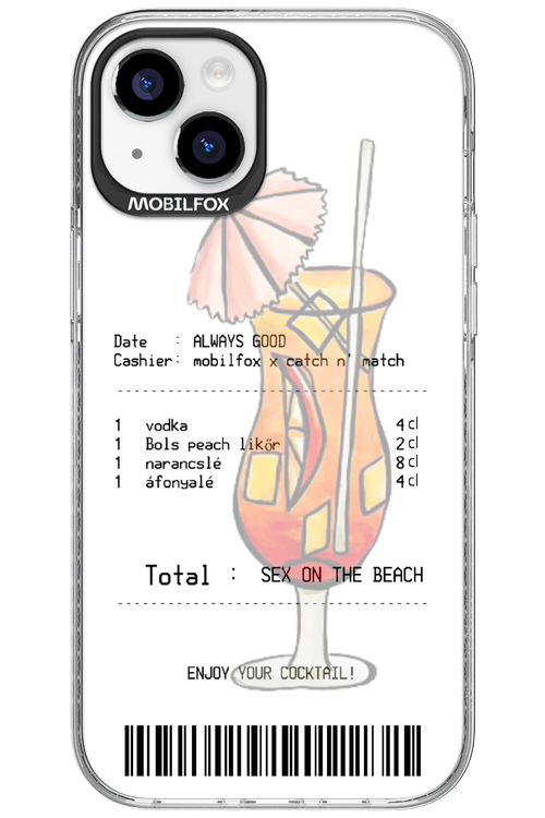 sex on the beach koktél - Apple iPhone 15 Plus